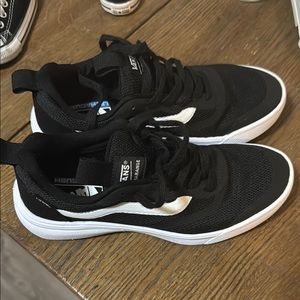 Vans Black and White Sneakers